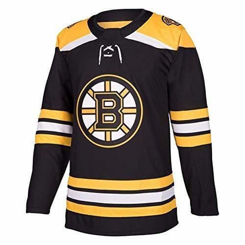 Place RENDONG Boston Bruins Jersey Hombres Bordado Jersey del Hockey Jersey De La