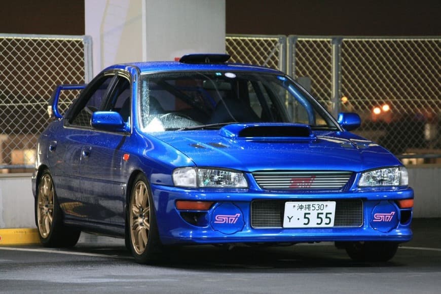 Moda Subaru impreza gc8 sti