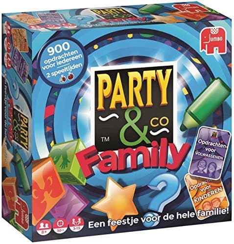 Producto Party & Co. Family Niños y Adultos Juegos de Preguntas - Juego