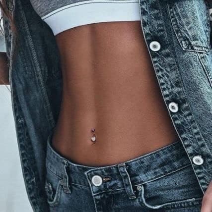 Fashion Belly button piercing✨