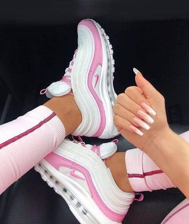 Moda Pink and White Air Max 97