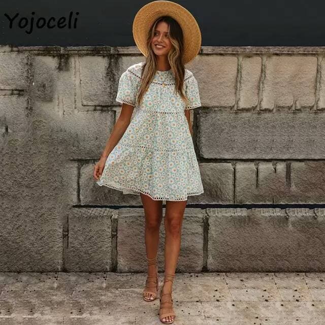 Fashion Vestido floral