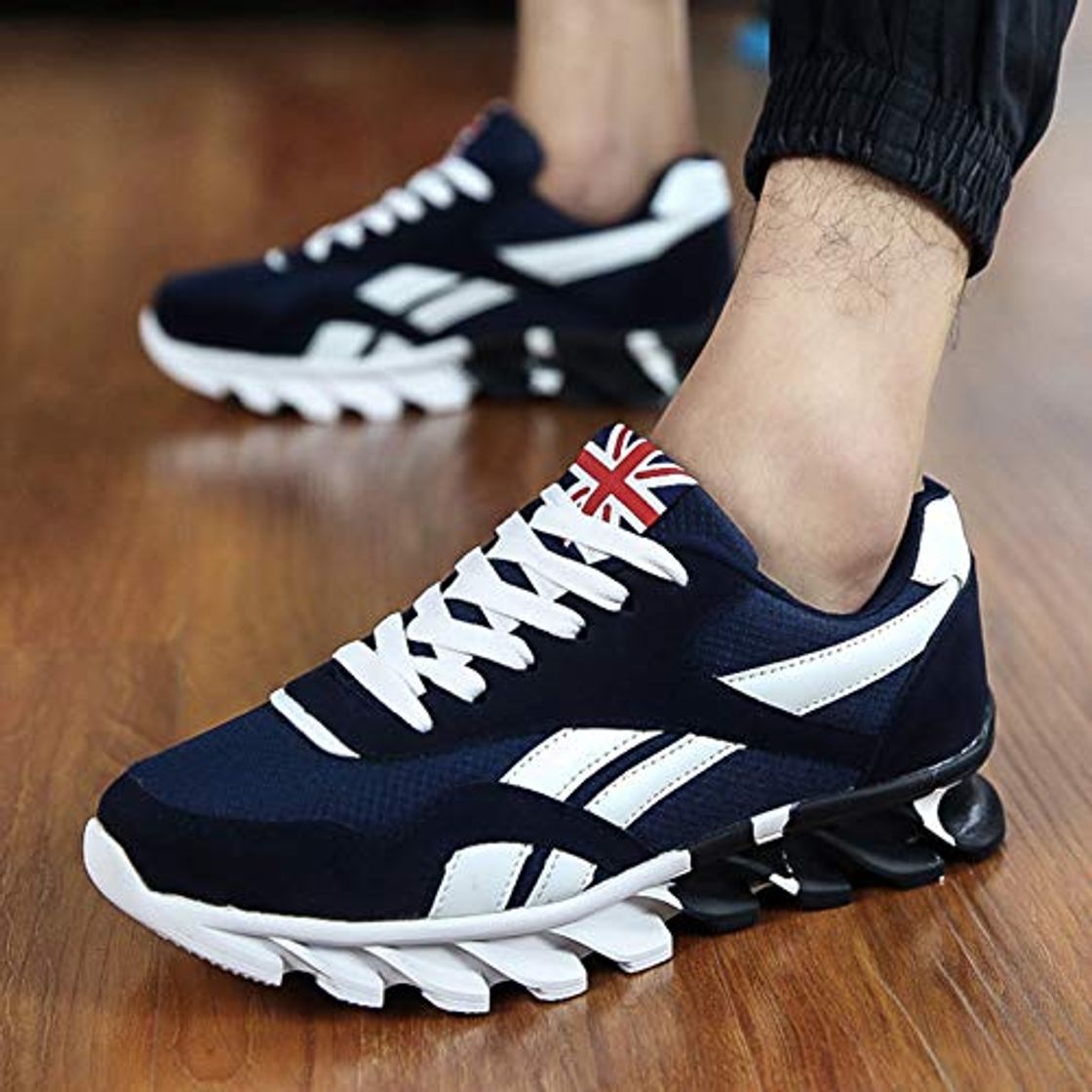 Moda WOERJFBSK Zapatos de Rejilla Sneakers Summer Zapatillas Deportivas Hombre Breathable Sapato Masculino Mens Shoes Casual Zapatos De Hombre Zapatos Deportivos