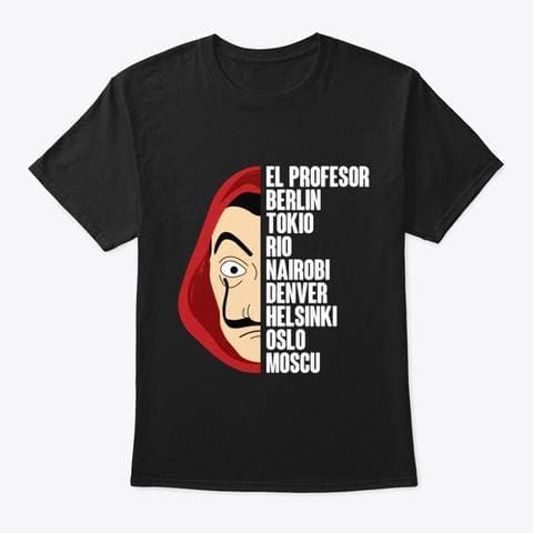 Product LA CASA DE PAPEL TEE