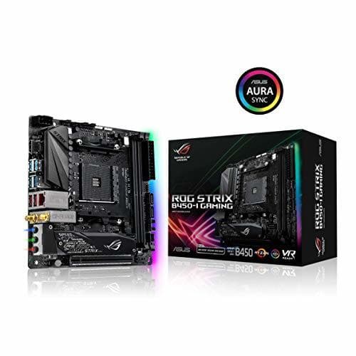 Electrónica Asus ROG Strix B450-I Gaming - Placa Base Gaming ITX AMD AM4