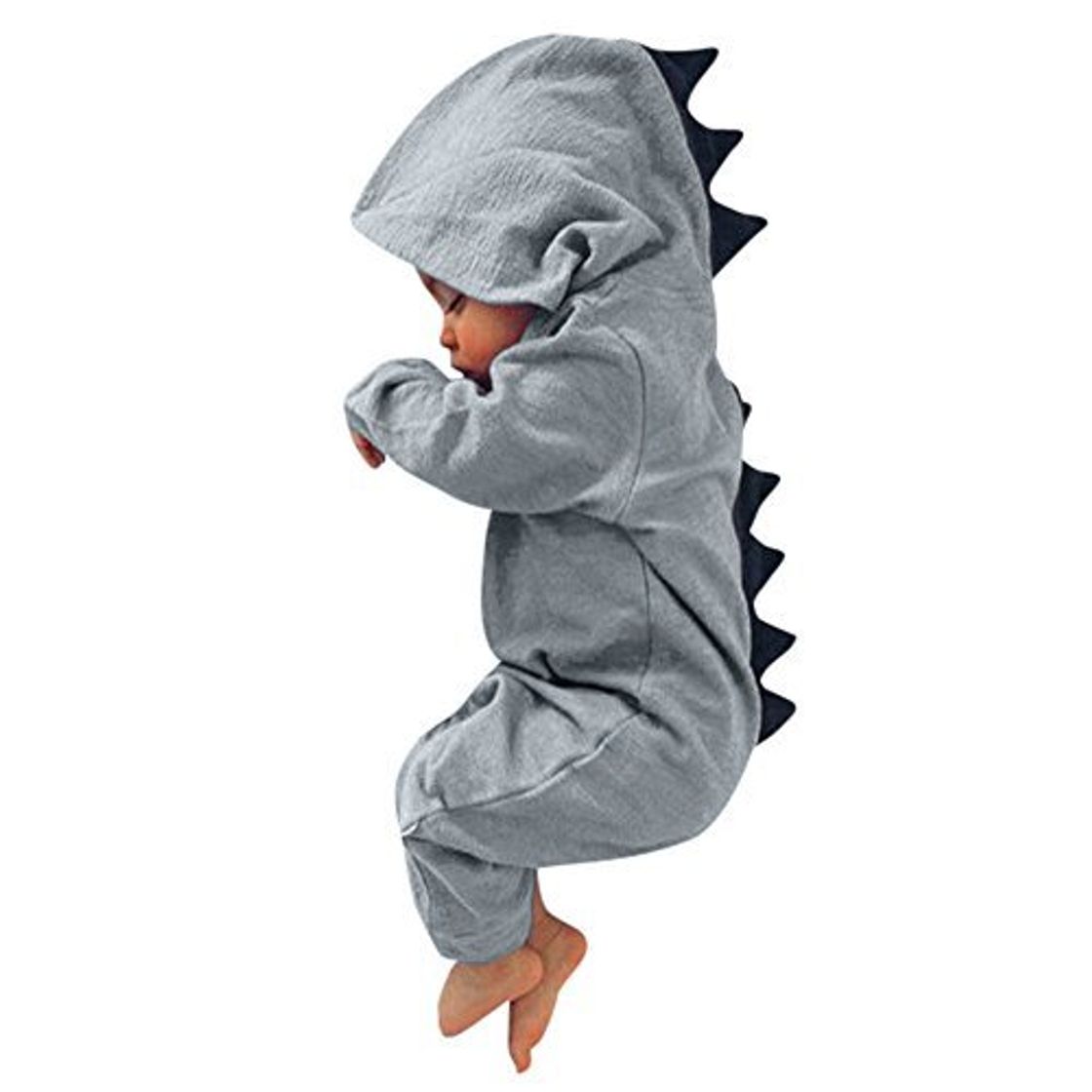 Place winwintom Unisexo Bebé Chico Niña Linda Dinosaurio Encapuchado Mameluco Mono Trajes Ropa