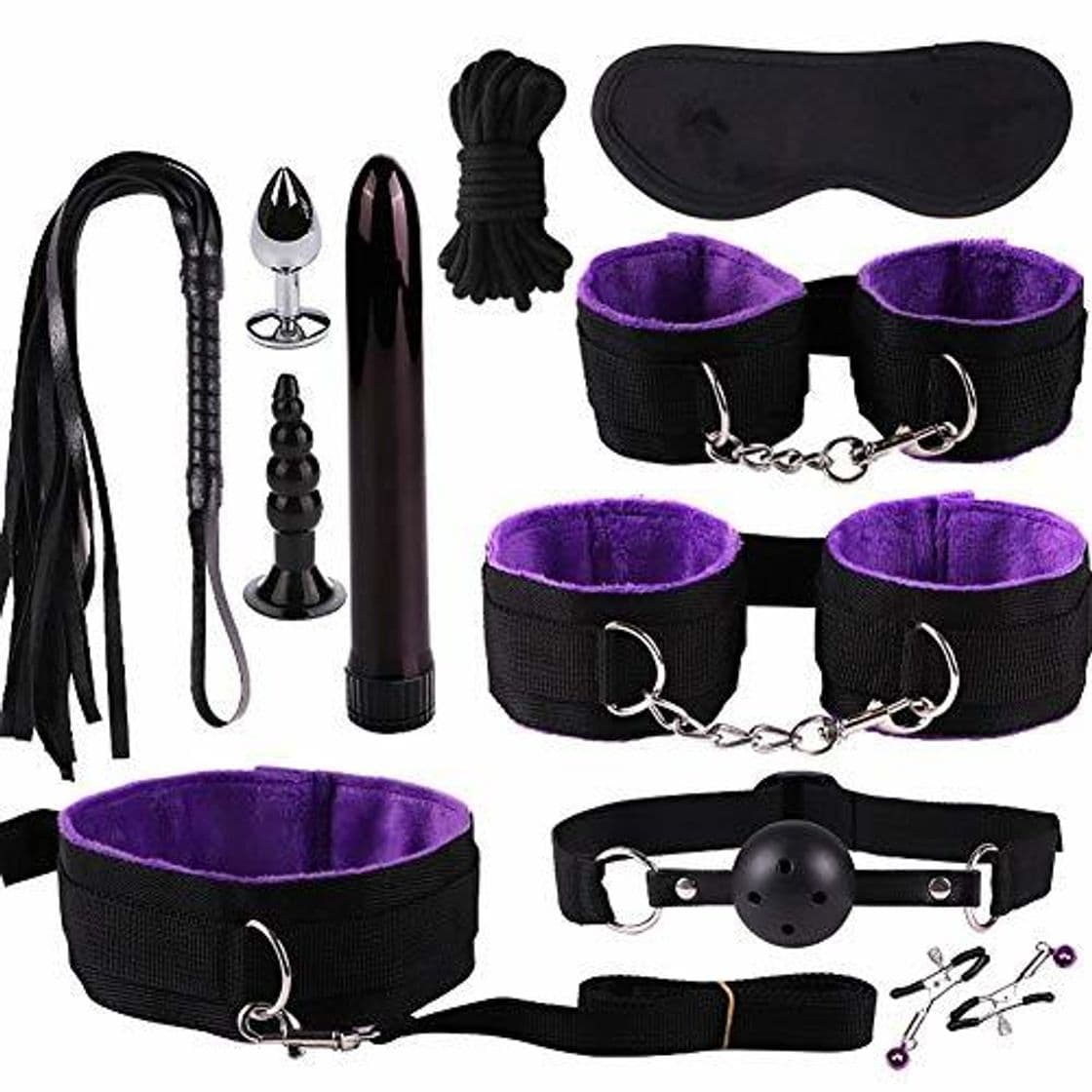 Place 11 Piezas SM Bondage Nuevo Peluche Aumentar la Felicidad Sexual Especial Atado