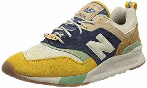 Lugar New Balance 997h, Zapatillas para Hombre, Amarillo