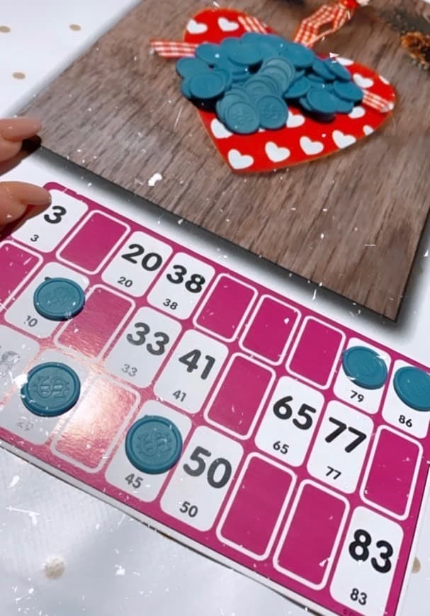 Producto Tachan- Juego Bingo Lotto, Color Rojo/Amarillo/Azul