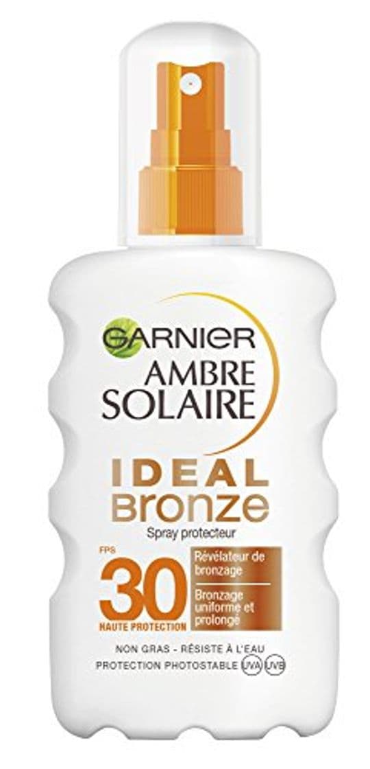 Place Garnier Ambre Solaire Ideal Bronze SPF30-200ML - Zonnebrandspray aerosol de protección solar