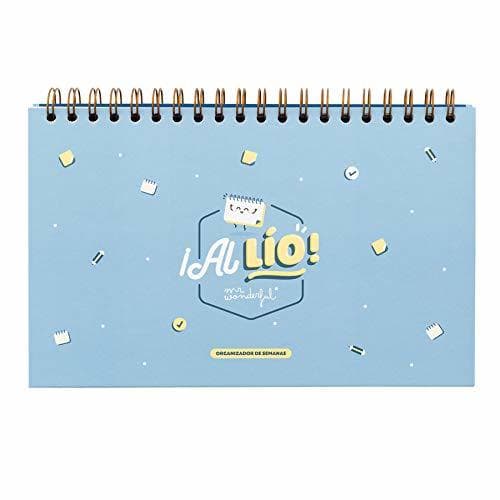 Product Mr. Wonderful Planificador para organizar Tus semanas-¡Al lío