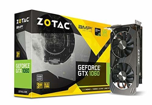 Electrónica Zotac GeForce GTX 1060 - Tarjeta Grafica