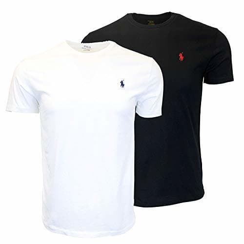 Moda Polo Ralph Lauren Camiseta con Cuello Redondo para Hombre Modelo 2019