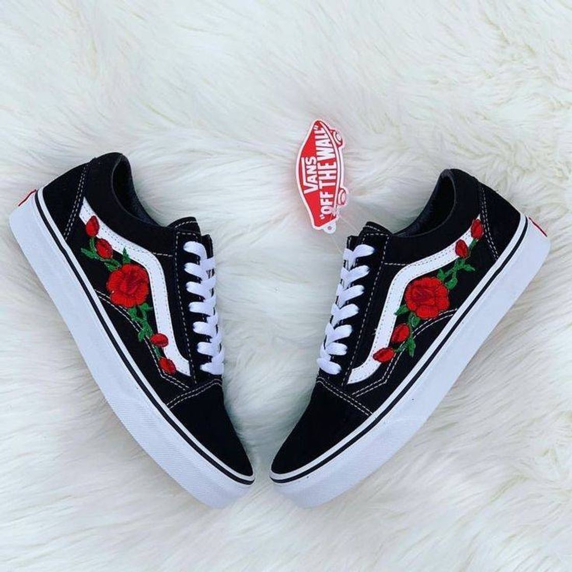 Moda Vans roses