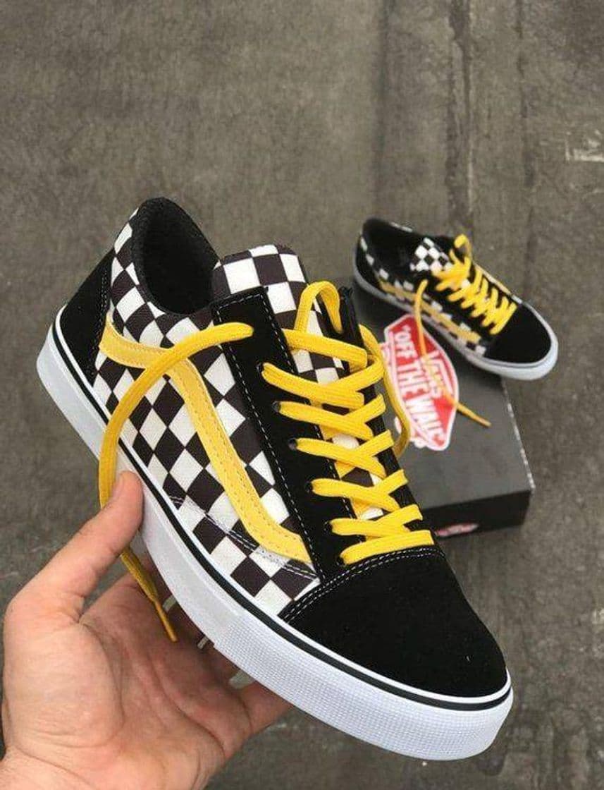 Moda Vans yellow