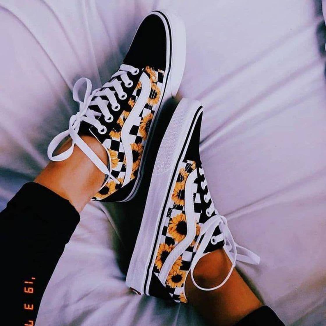 Fashion Vans sunflower 