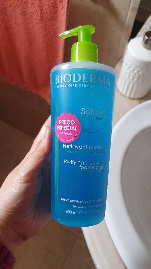 Producto Bioderma Sebium Gel Moussant Nettoyant Purifiant 500 ml