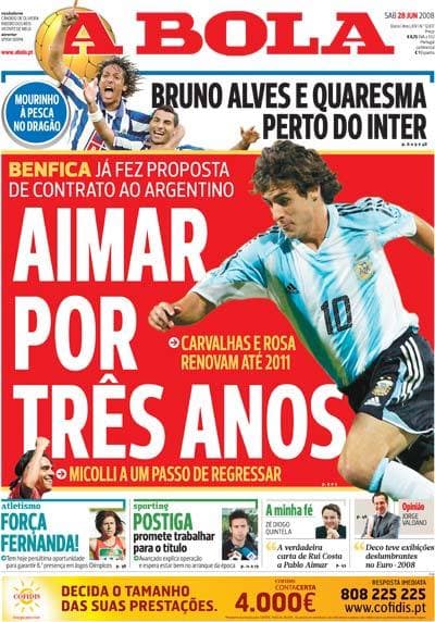 Moda Jornal A Bola