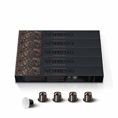 Producto 50 Nespresso Capsules Roma Coffee New