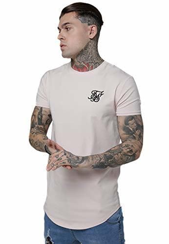 Lugar Siksilk AW19 - Siksilk 15221 S/S Gym tee Pink - SS-15221 -