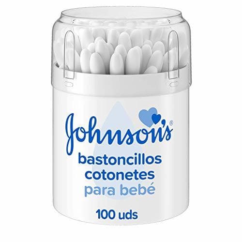 Belleza Johnson's Baby Bastoncillos para Bebé con extremos de algodón 100% puro