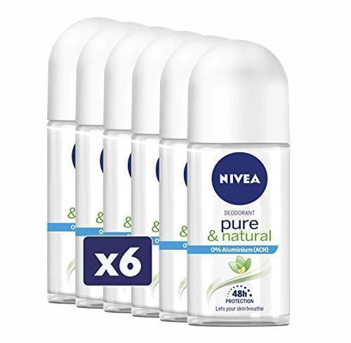 Belleza NIVEA Pure & Natural Desodorante de ataques