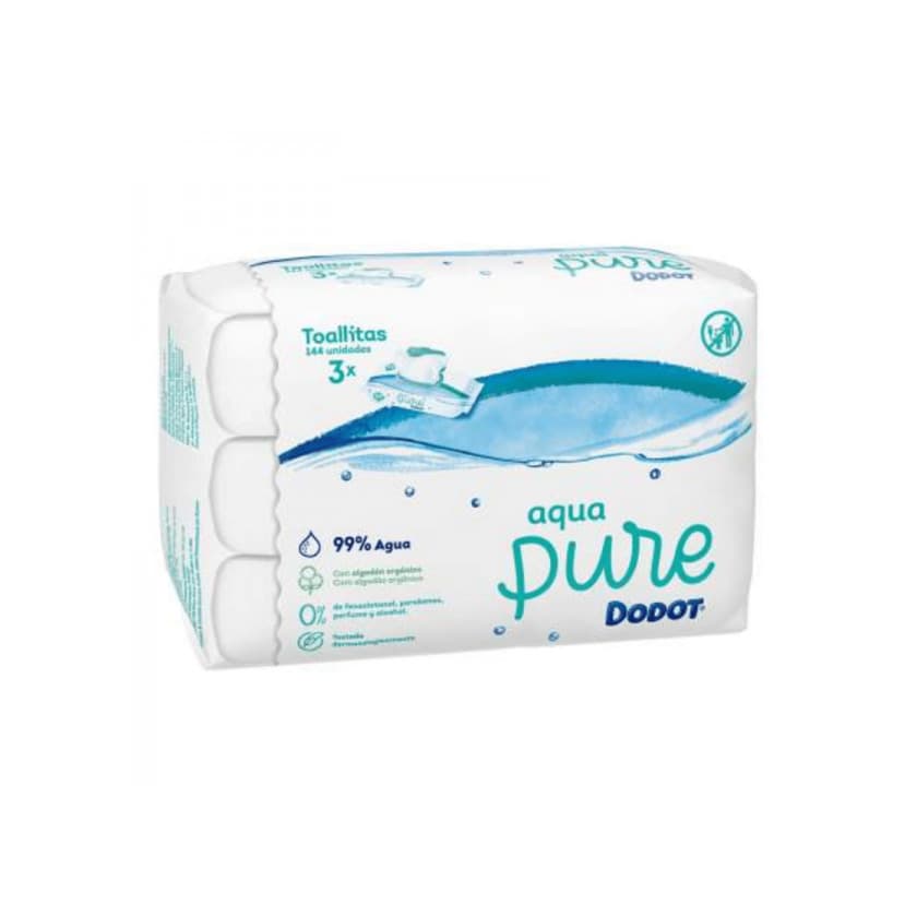 Product Toalhitas bebe Aqua Pure