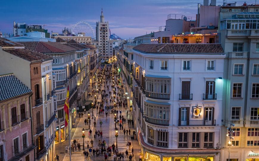 Place Malaga centrum