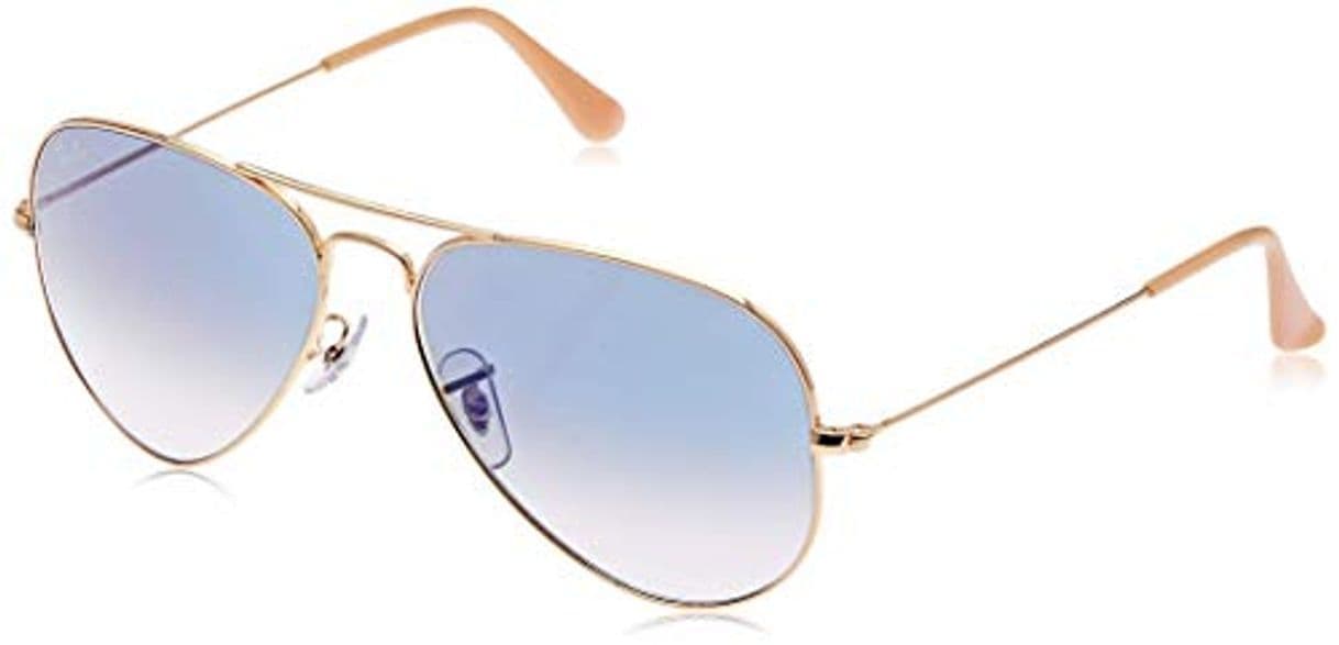 Lugar Ray-Ban Aviator Large Metal - Gafas de sol Unisex, Dorado