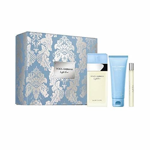 Beauty Dolce Gabanna DG Light Blue Edt V 100 ml+Bc75+Vp10