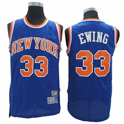 Fitness XH-Sport Camiseta de Baloncesto para Hombre - Patrick Ewing # 33 New