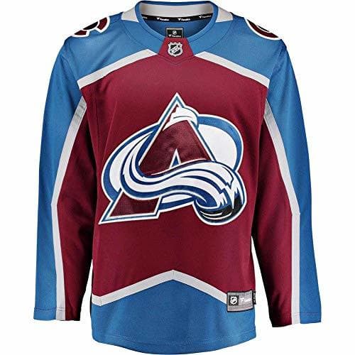 Lugar Fanatics Colorado Avalanche NHL Breakaway Jersey Blank Home Red Trikot tee T-Shirt