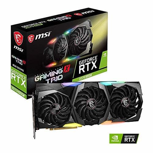 Electronic MSI GeForce RTX 2070 Super Gaming X Trio - Tarjeta gráfica