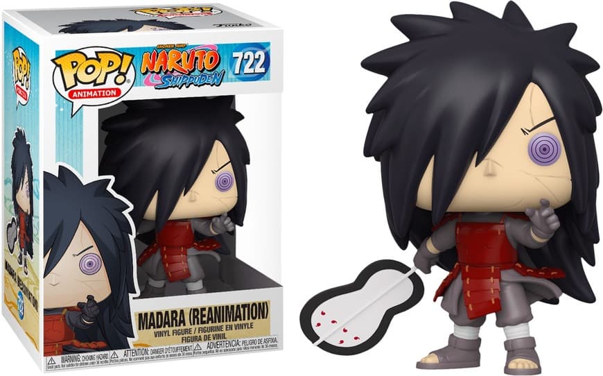 Fashion NARUTO: SHIPPUDEN - MADARA REANIMATION POP! VINYL FIGURE