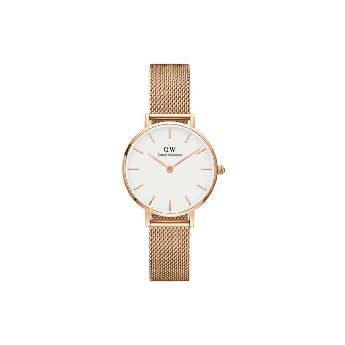 Moda Daniel Wellington Reloj Analógico para Mujer de Cuarzo con Correa en Acero