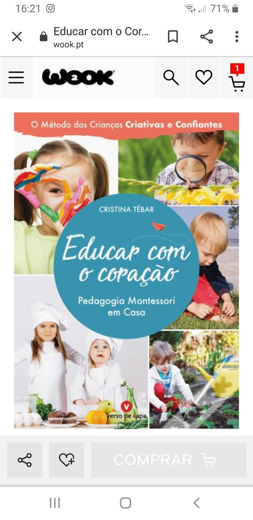 Libro Educar com o coração de Cristina Tebar 