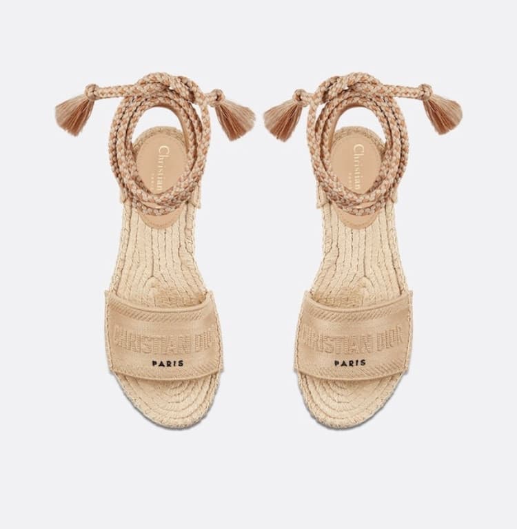 Product Dior Flat Sandals