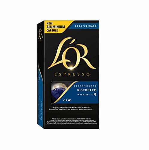 Product L'Or Espresso Café Ristretto Decaffeinato Intensidad 9 - 40 cápsulas de aluminio