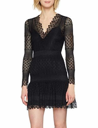 Place Guess Karol Dress Vestido, Negro