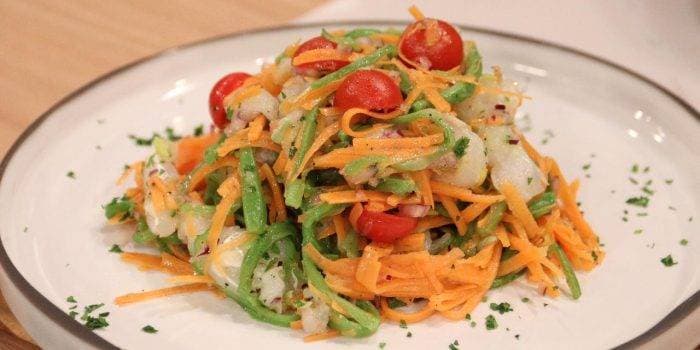 Producto Salada fria de bacalhau com batata-doce

