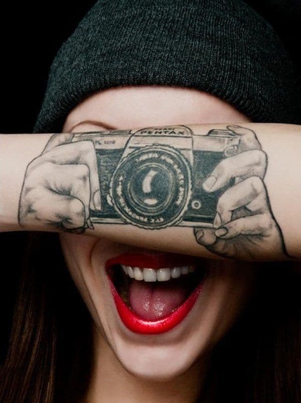 Lugar Cool Camera Tattoos