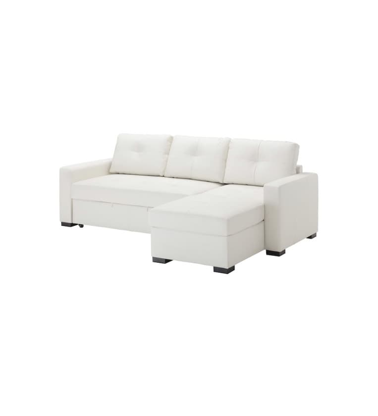 Product RAGUNDA Sofá cama de 3 lugares com chaise longue