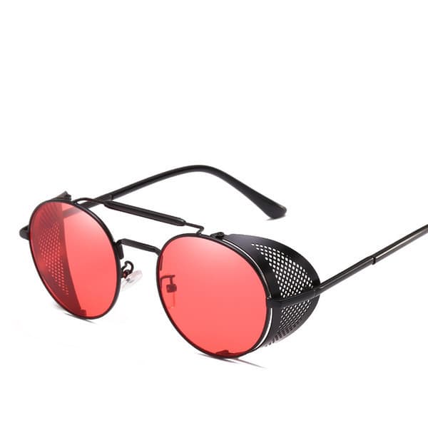 Producto Retro Round Metal Gafas Steampunk Hombres Mujeres Marca Diseñador Gafas Oculos De