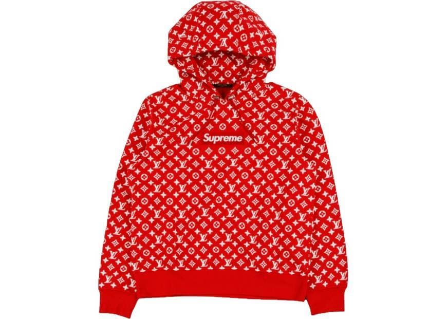 Moda Supreme x LV hoodie 