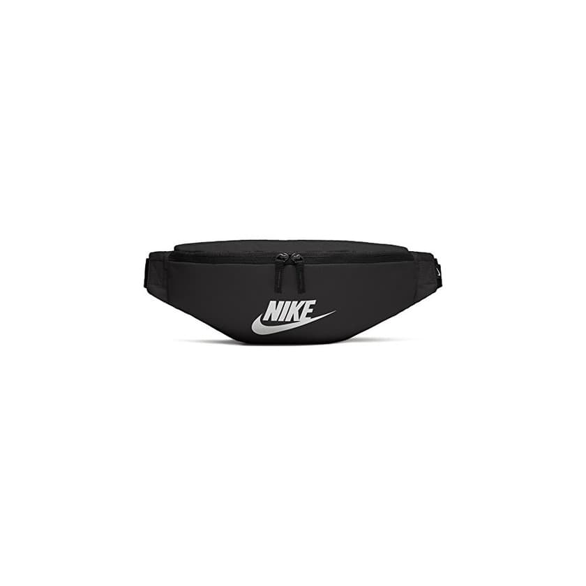 Fitness Nike 2018- Riñonera desportiva, 15 cm, negro