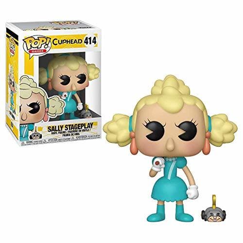 Juego Funko Pop Cuphead Figura de Vinilo Sally Stageplay, Multicolor