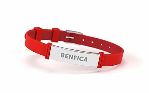 Product Sport Lisboa e Benfica Pulsera Fashion Roja Ajustable para Hombre, Mujer y