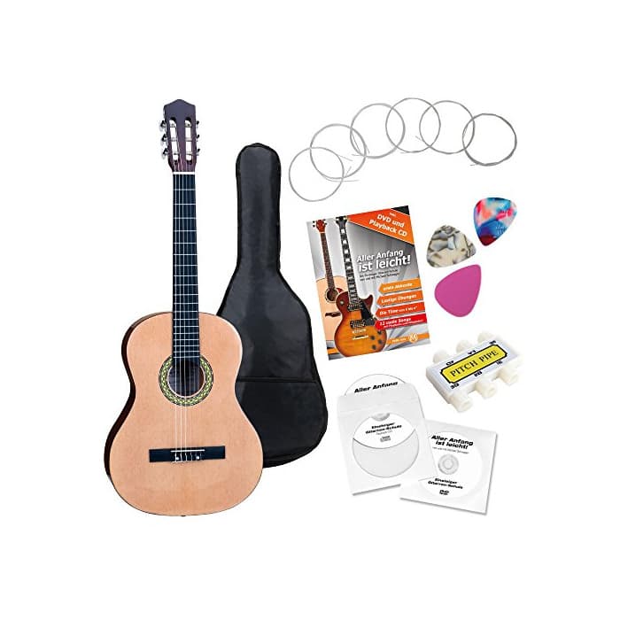 Producto Classic Cantabile AS-861 guitarra de concierto 4/4 set de principiantes