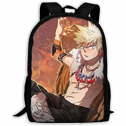 Product Mochila para Adultos Unisex My Hero Acade MIA Katsuki Bookbag Travel Bag