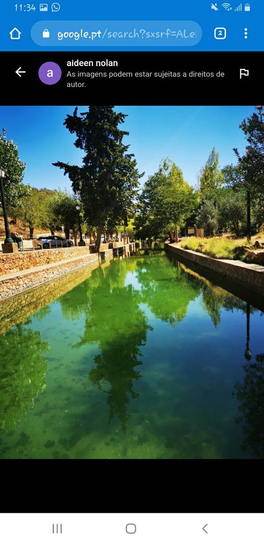 Lugar Praia Fluvial de Alte, Loulé